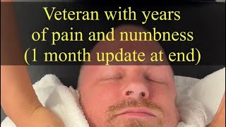 EMOTIONAL: Veteran with years of pain and numbness, finally finds relief, 1 month update included￼