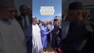 Shetima assures families of abducted Kebbi schoolgirls,vows commitment to securing their safe return