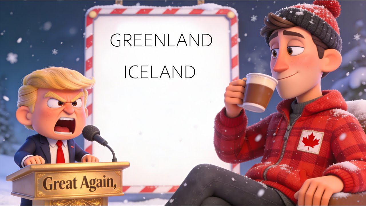 Iceland Is Green, Greenland Is Ice – Trump’s Geography Meltdown (Abbott & Costello Parody Skit)