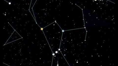 Proper motion of stars in the constellation Orion in the period from 50,000 BC to 50,000 A. .  Space