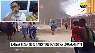 Cerita Guru SMAN.1 Wamena Saat demo Pelajar yang berujung kericuhan