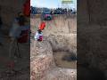 Car Stuck in Dirty Drain Water#shortsvideo