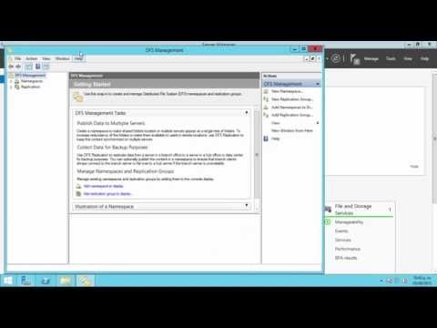 Video: ¿Cómo inicio la replicación DFS?