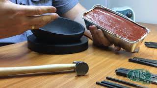 AJS Chasing & Repoussé Tool Sets - unboxed