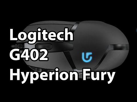 Logitech G402 Hyperion Fury Gaming Mouse - Give a Mouse an Accelerometer 