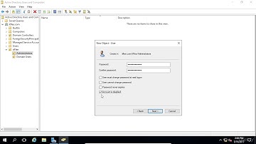 25 How to Create and Manage User Accounts Windows Server #windows #microsoft #windows10