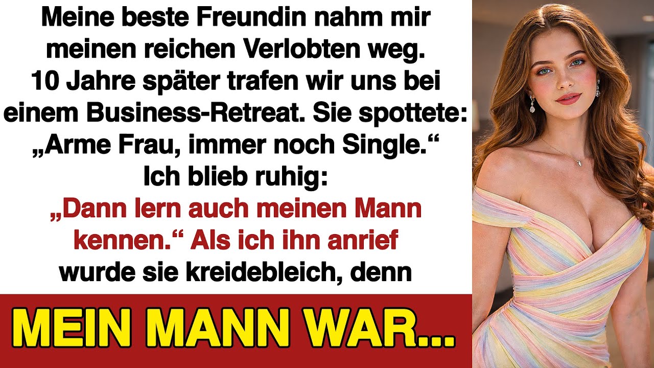 Meine beste Freundin nahm mir den reichen Verlobten. 10 Jahre später verspottete sie mich – doch...