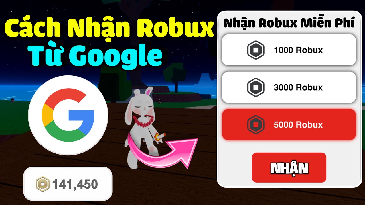 Cách Nhận Robux Miễn Phí Mới Nhất 2024 Từ Google Đơn Giản | Thành Công ...