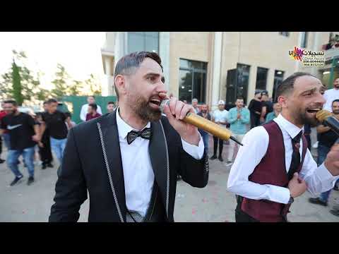 اروع دبكة حرريقة الفنانين احمد ومجدي شماسنة زفة الفنان مصطفى شماسنة قطنة