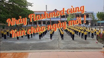 Màn đồng diễn Flashmod cùng Kun chào ngày mới của học sinh Trường TH xã Pom Lót