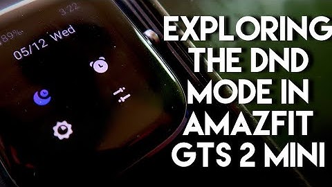 Get Notifications only when you will be wearing Amazfit Gts 2 Mini.