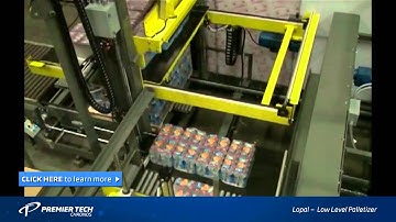 Bottle Palletizer  | Low Level Palletizer | APL Series (Formerly Lopal)