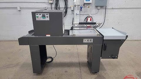 2006 PP-1519 Economy Series Magnetic L-Bar Shrink Wrap Machine w/ Heat Tunnel - 092922092002A