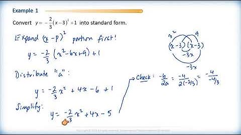Math 2200 - Ch.3 Sec.3.2 Quadratic Functions in Standard Form - Review Questions