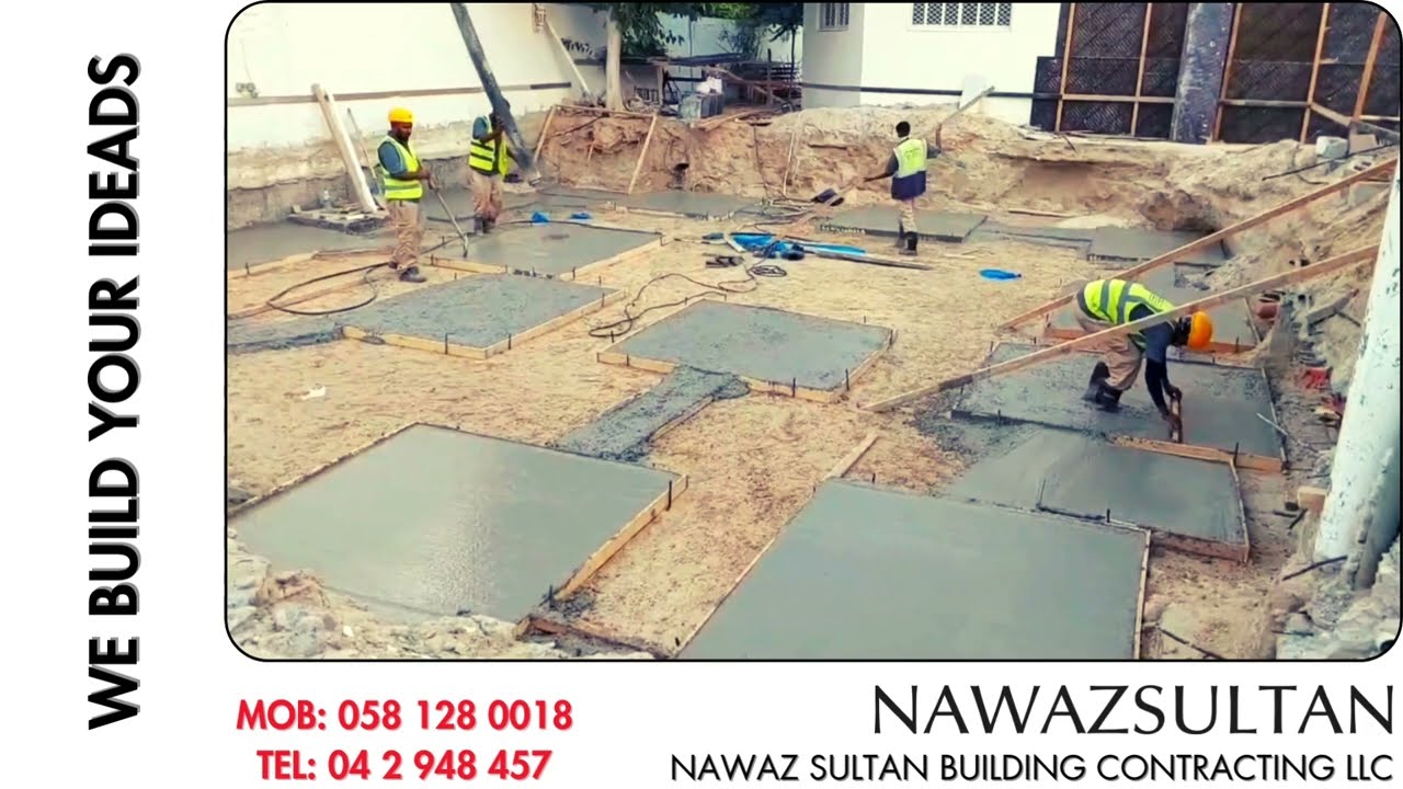 PCC Concrete Completed with Latest Machinery | Majlis Block, Al Tawar 3 Dubai
