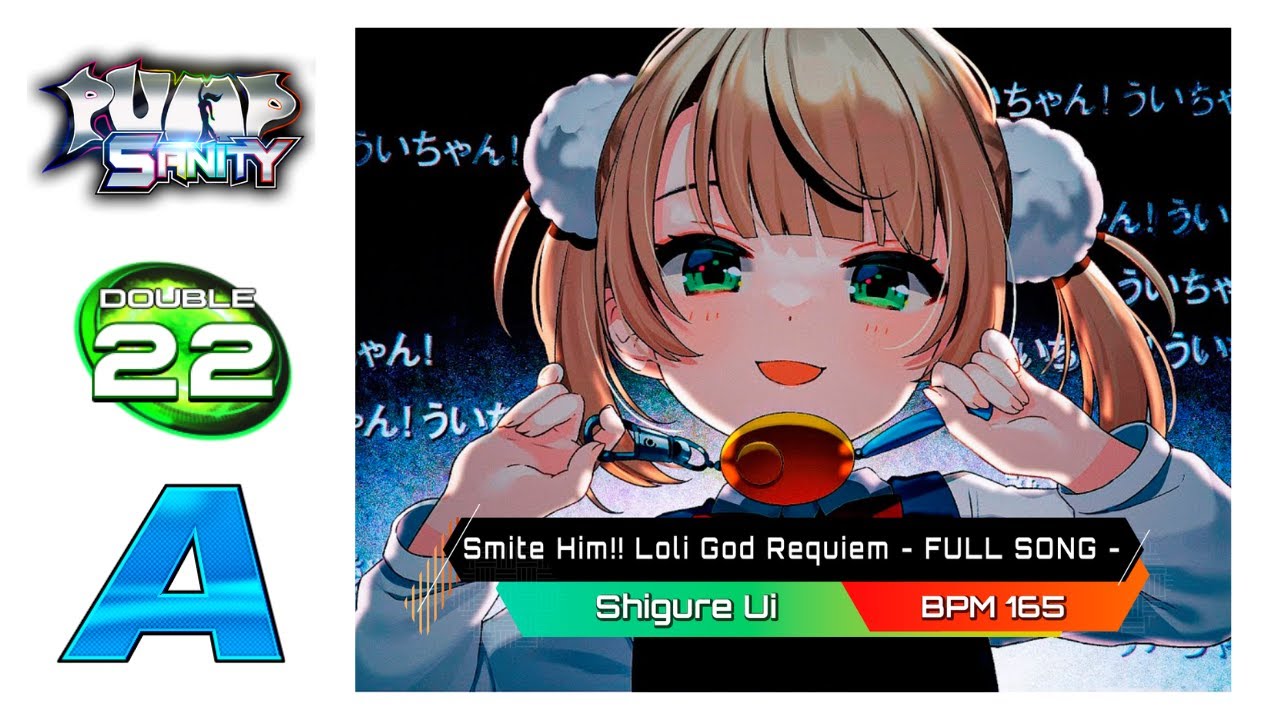 [Pump Sanity] Smite him!! Loli god requiem D22 - Keyboard ASMR CIDOOV65