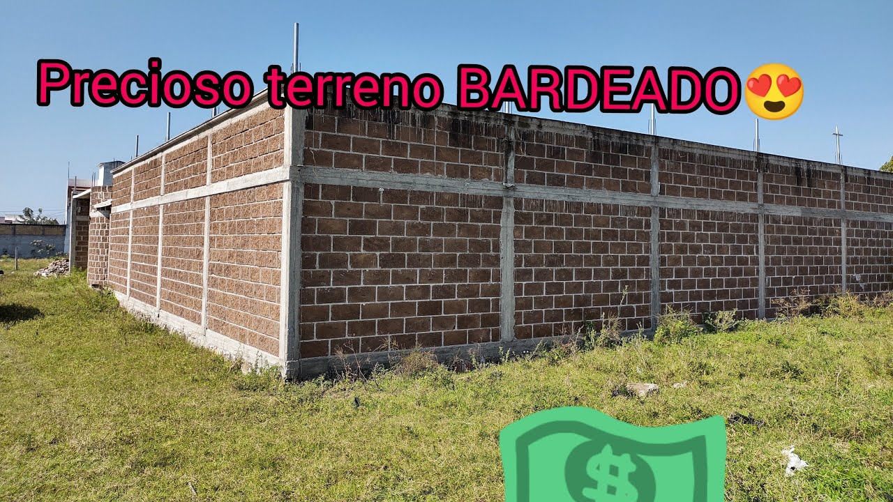 PRECIOSO terreno$ totalmente BARDEADO😍😱 en el centro de CUAUTLA - YouTube