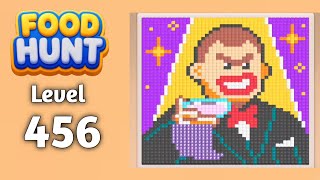 Food Hunt Pixel puzzle level 455 walkthrough solution gameplay