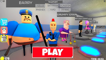 LIVE | PLAYING As All NEW Barry MORPHS And USING POWERS - [NEW] ROBLOX BARRY