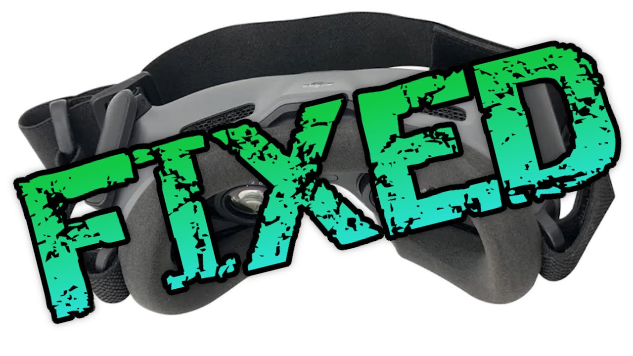 Ultimate DJI Goggles 2 + Integra Upgrade | ProShot Comfort Foam!