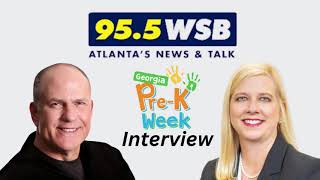WSB Radio's Scott Slade interviews Commissioner Amy M. Jacobs about #GaPreKWeek