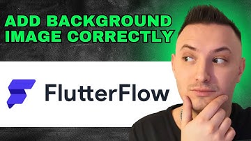 How To Add Background Image In Flutterflow (2024) - FULL GUIDE!
