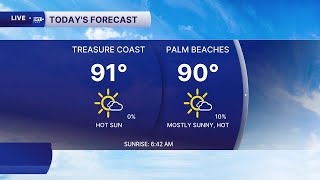 WPTV First Alert Weather Forecast for morning of Friday, May 1, 2026