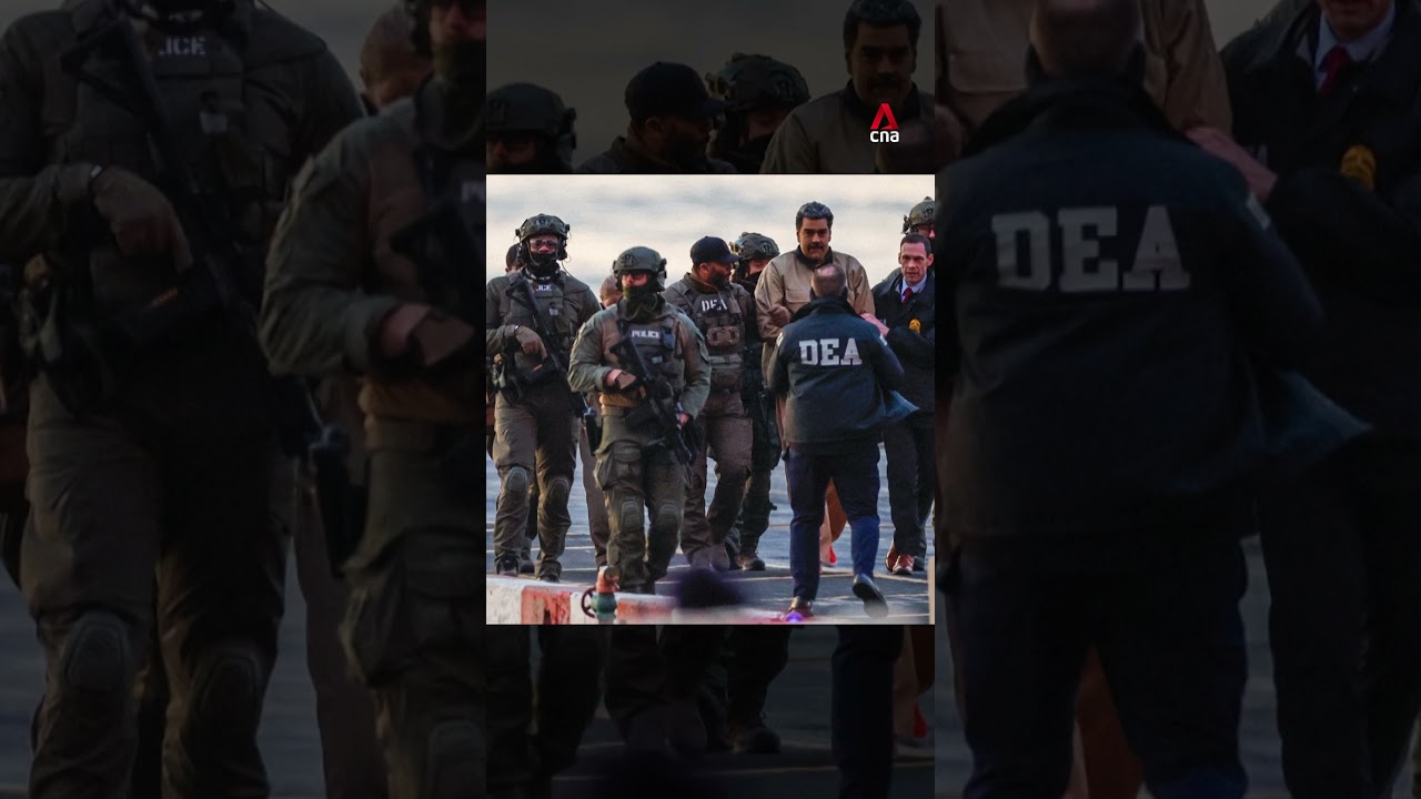 Venezuela's Maduro taken to New York court for first appearance