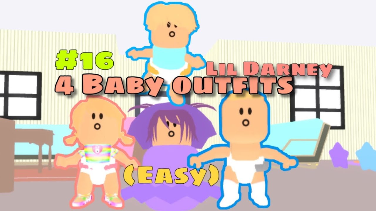 16 4 Cutest Baby Outfits Shoutout In The End Adopt And Raise Lil Darney Youtube - cute baby roblox pictures