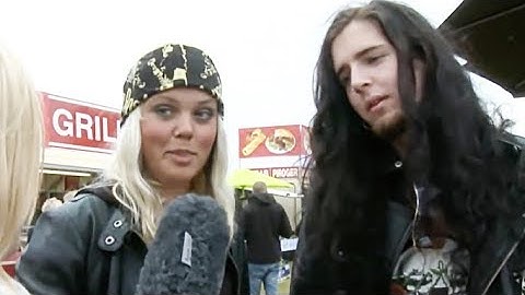 "Jag går aldrig på toa" - Sweden Rock Festival 2010