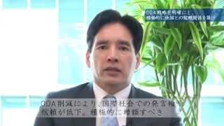 ODA戦略を明確にし、積極的に他国との信頼関係を築け～100の行動21