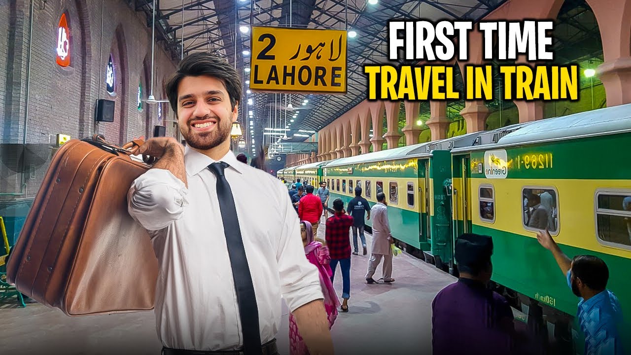 My First Train journey to Lahore 😍| Ticket bht mushkil se mili | Bawyeos