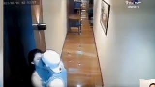 CCTV VIDEO HOTEL FOOTAGE |CHRISTINE DACERA | Naghahalikan makikita sa Video