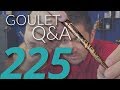 Goulet Q&A 225: How Pens Should Write, Modded Flex Nibs, and Are Videos Important?