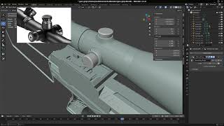 Famous Modelling a sniper scope timelapse Profile