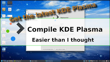 Compile KDE Plasma - Easier than I thought