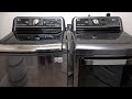 LG 5.2 Cu. Ft. Stainless Steel Washer & 7.3 Cu. Ft. Stainless Steel Dryer - Review in 4K