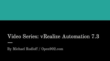 vRealize Automation 7.3 - Part 13 - NSX Integration
