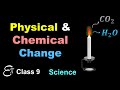 Physical and Chemical Changes (Is Matter Around us Pure - 6) in HINDI for Class 9 NCERT Science