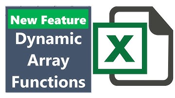 Excel New Dynamic Arrays Functions (How they will change EVERYTHING!) | FILTER, SORT & UNIQUE