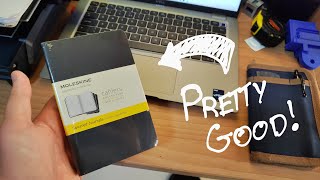 I switched to the Moleskine Cahier edition Notebooks!