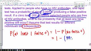 AP Statistics - 5.3D - Independence - A Special Multiplication Rule