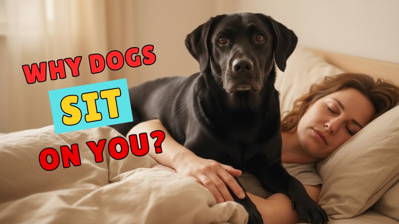 When a Dog Suddenly Sits on You… THIS Is What It’s Really Doing