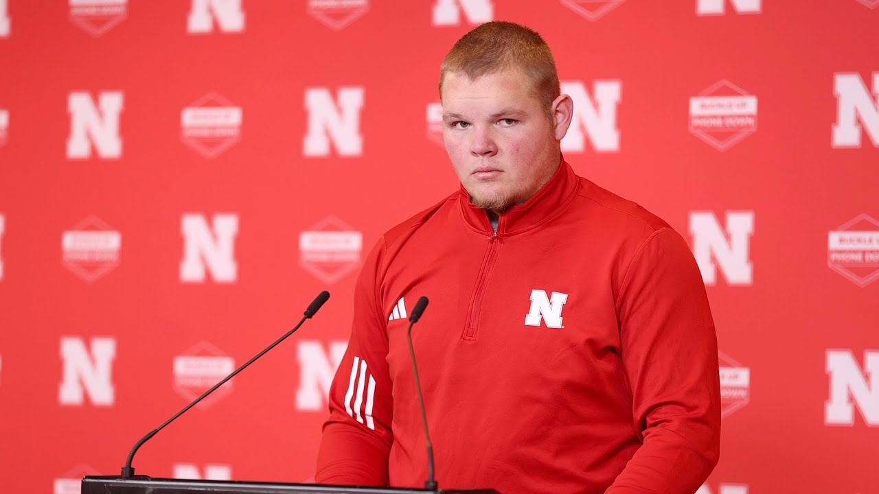 Full Ben Scott press conference following Nebraska football spring