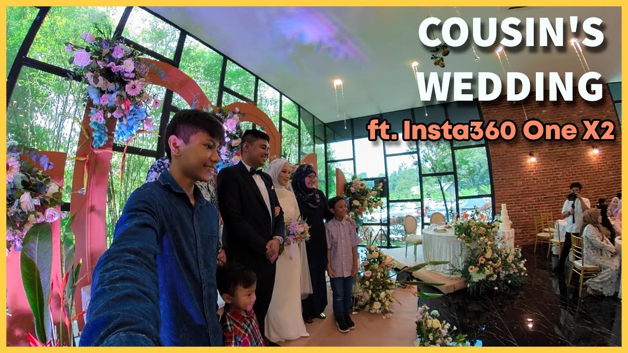 Pergi Cousin's Wedding ft. Insta360 One X2 Normal Vlogs (TEST VIDEO