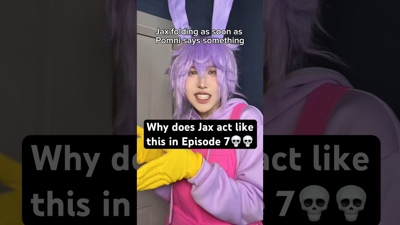 Episode 7 in a nutshell 💀💀💀 #theamazingdigitalcircus #cosplay #jax #tadc #digitalcircus #skit