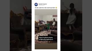 Evde Abimle Tek Kalmışımdır 😂