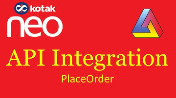 Amibroker and Kotak Neo API Integration | Place Order