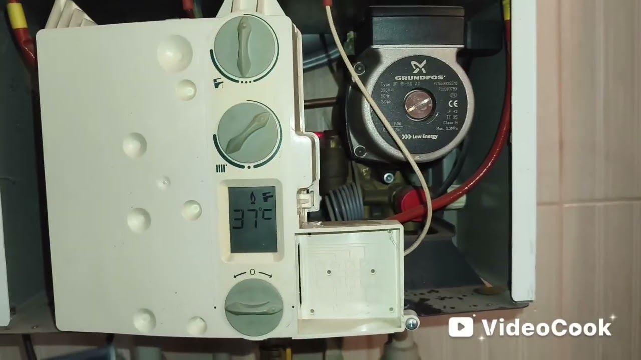 Торохтить вентилятор котла Westen pulsar. Чістка