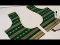 बह त आस न ह य ब ल ऊज ड ज इन Easy And Simple Blouse Design Blouse Design Cutting And Stitching